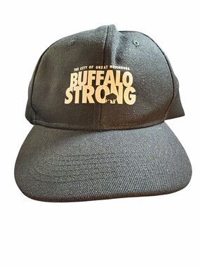 NWT Buffalo Strong "City of Great Neighbors" Hat - Black